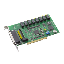 8チャンネル リレー出力/絶縁デジタル入力 Uni-PCIカード